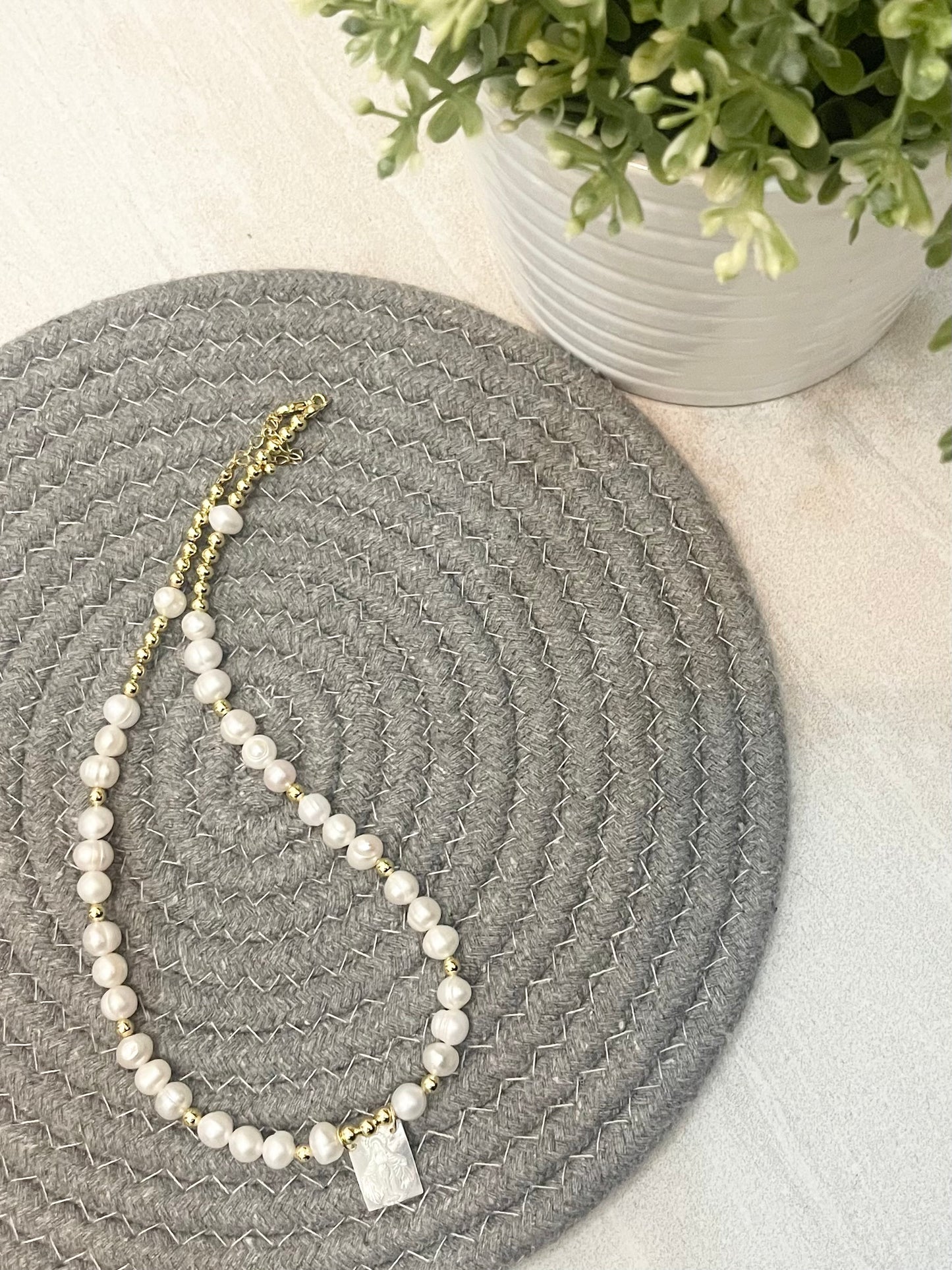 Heavenly Pearl Vibes Necklace