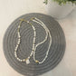 Golden Heart Pearl Necklace