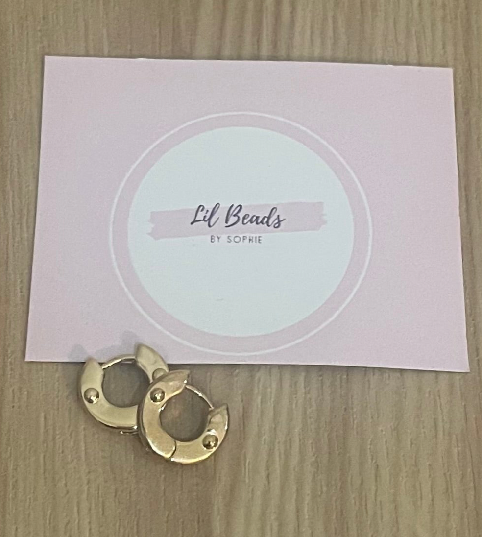 Mini Luxe Hoop Earrings