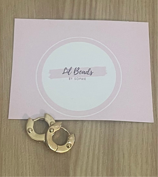 Mini Luxe Hoop Earrings