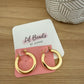 Bold Glow Hoops