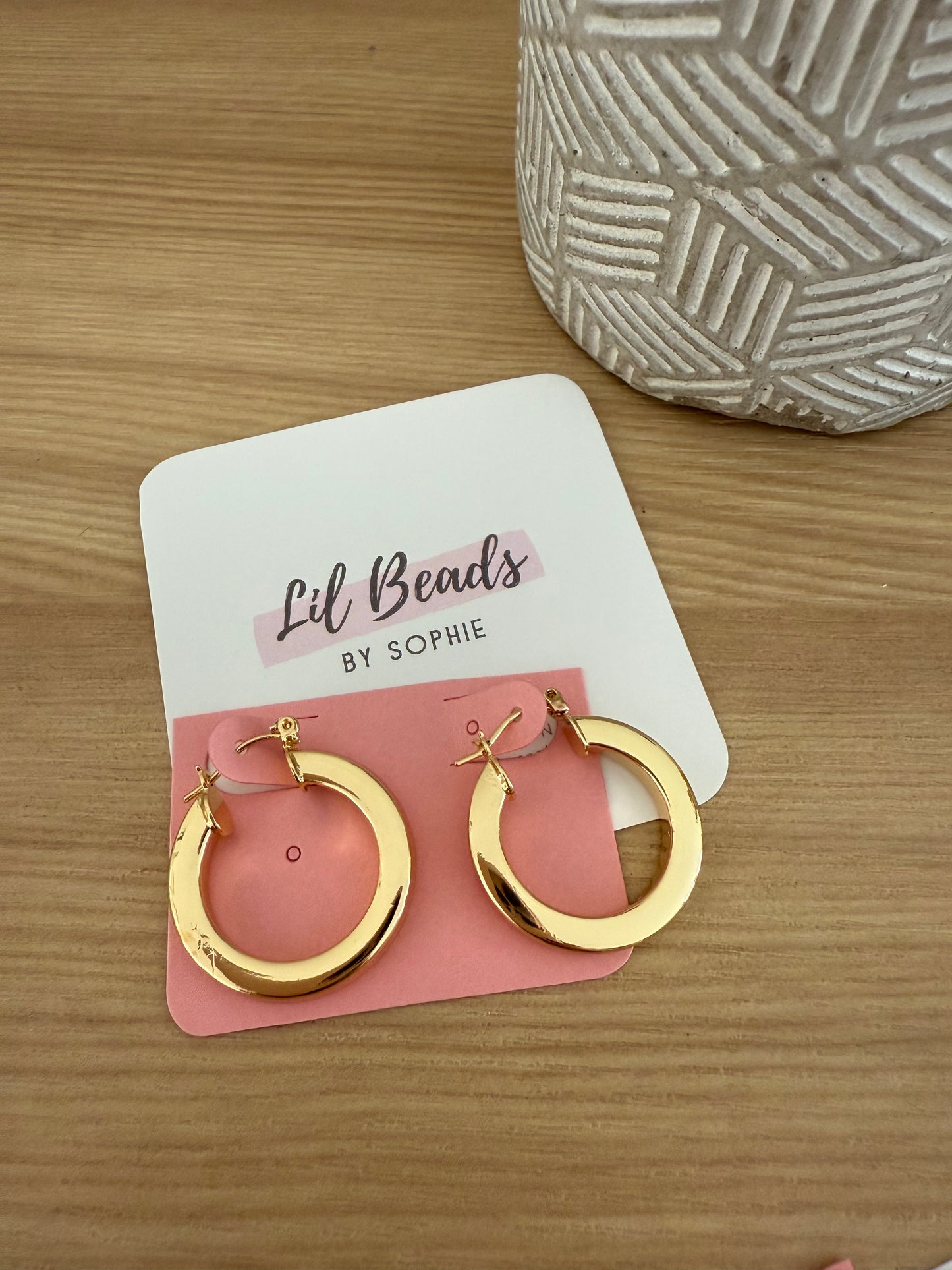 Bold Glow Hoops
