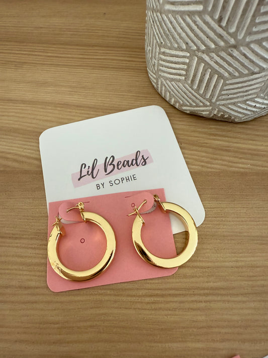 Bold Glow Hoops